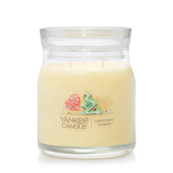 Yankee Candle Christmas Cookie Scented  Signature 13oz Medium Jar 2-Wick Candle  Over 35 Hours of Burn Time  Holiday Candle