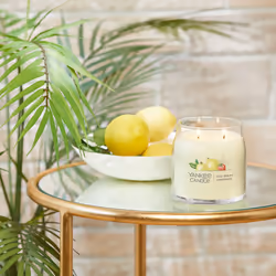 Yankee Candle Iced Berry Lemonade Scented  Signature 13oz Medium Jar 2-Wick Candle  Over 35 Hours of Burn Time