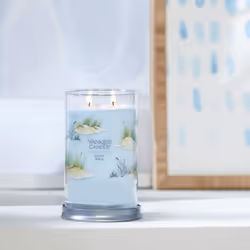 Yankee Candle Beach Walk Scented  Signature 20oz Large Tumbler 2-Wick Candle  Over 60 Hours of Burn Time