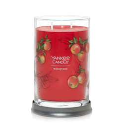 Yankee Candle Macintosh Scented  Signature 20oz Large Tumbler 2-Wick Candle  Over 60 Hours of Burn Time