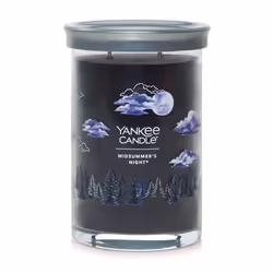 Yankee Candle MidSummer's Night Scented Signature 20oz Large Tumbler 2-Wick Candle Over 60 Hours of Burn Time
