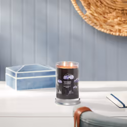 Yankee Candle MidSummer's Night Scented  Signature 20oz Large Tumbler 2-Wick Candle  Over 60 Hours of Burn Time