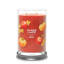 Yankee Candle Apple Pumpkin Scented Signature 20oz Large Tumbler 2-Wick Candle Over 60 Hours of Burn Time
