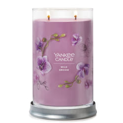 Yankee Candle Wild Orchid Scented  Signature Collection 20oz Large Tumbler 2-Wick Soy Candle with Over 60 Hours of Burn Time  Ideal for Home Decor