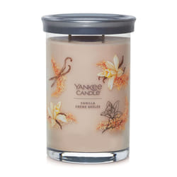 Yankee Candle Vanilla Crme Brl?e Scented  Signature 20oz Large Tumbler 2-Wick Candle  Over 60 Hours of Burn Time  Ideal for Decoration and Aromatherap