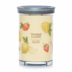 Yankee Candle Iced Berry Lemonade Scented  Signature Large 2-Wick Tumbler Candle  Over 60 Hours of Burn Time  Ideal for Patio ...