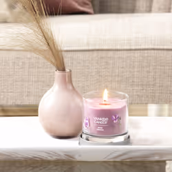 Yankee Candle Wild Orchid Scented  Signature 4.3oz Small Tumbler Single Wick Candle  Over 20 Hours of Burn Time