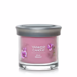 Yankee Candle Wild Orchid Scented  Signature 4.3oz Small Tumbler Single Wick Candle  Over 20 Hours of Burn Time