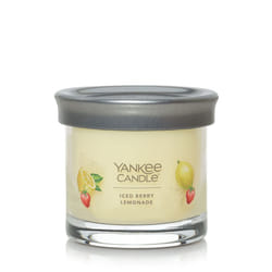 Yankee Candle Iced Berry Lemonade Scented  Signature 4.3oz Small Tumbler Single Wick Candle  Over 20 Hours of Burn Time