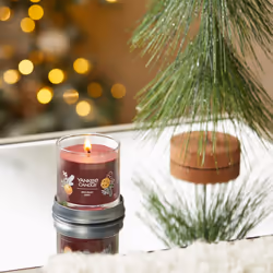 Yankee Candle Holiday Zest Scented  Signature 4.3oz Small Tumbler Single Wick Candle  Over 20 Hours of Burn Time  Christmas | Holiday Candle