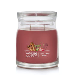 Yankee Candle Home Sweet Home Scented  Signature 13oz Medium Jar 2-Wick Candle  Over 35 Hours of Burn Time