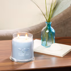 Yankee Candle Lifes A Breeze Scented  Signature 13oz Medium Jar 2-Wick Candle  Over 35 Hours of Burn Time