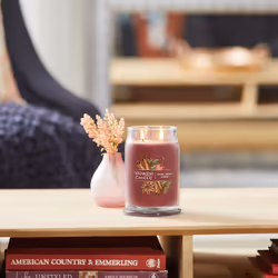 Yankee Candle Home Sweet Home Scented  Signature 20oz Large Jar 2-Wick Candle  Over 60 Hours of Burn Time