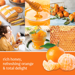 Yankee Candle Honey Clementine Scented  Signature 20oz Large Tumbler 2-Wick Candle  Over 60 Hours of Burn Time