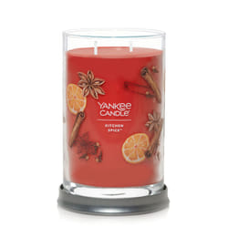 Yankee Candle Kitchen Spice Scented  Signature 20oz Large Tumbler 2-Wick Candle  Over 60 Hours of Burn Time