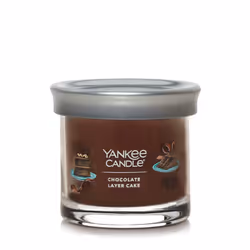 Yankee Candle Chocolate Layer Cake Scented  Signature 43oz Small Tumbler Single Wick Candle  Over 20 Hours of Burn Time