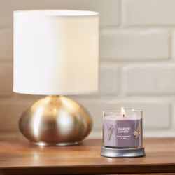 Yankee Candle Dried Lavender & Oak Scented  Signature 4.3oz Small Tumbler Single Wick Candle  Over 20 Hours of Burn Time