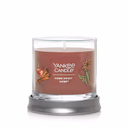 Yankee Candle Home Sweet Home Scented Signature 4.3oz Small Tumbler Single Wick Candle Over 20 Hours of Burn Time