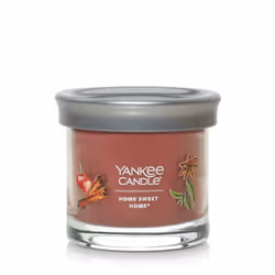 Yankee Candle Home Sweet Home Scented  Signature 4.3oz Small Tumbler Single Wick Candle  Over 20 Hours of Burn Time