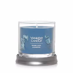 Yankee Candle Warm Luxe Cashmere Scented Signature 4.3oz Small Tumbler Single Wick Candle Over 20 Hours of Burn Time