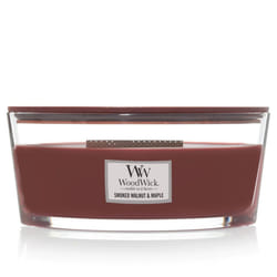 WoodWick Ellipse Scented Candle  Smoked Walnut & Maple  16oz | Up to 50 Hours Burn Time