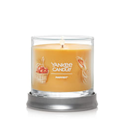Yankee Candle Harvest Scented  Signature 4.3oz Small Tumbler Single Wick Candle  Over 20 Hours of Burn Time