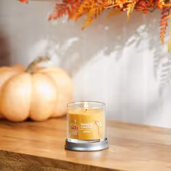 Yankee Candle Harvest Scented  Signature 4.3oz Small Tumbler Single Wick Candle  Over 20 Hours of Burn Time