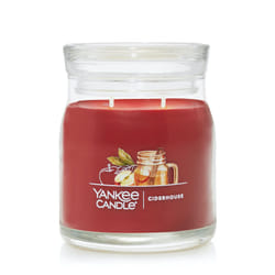 Yankee Candle Ciderhouse Scented  Signature 13oz Medium Jar 2-Wick Candle  Over 35 Hours of Burn Time