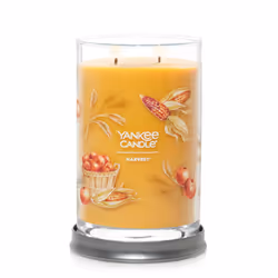 Yankee Candle Harvest Scented Signature 20oz Large Tumbler 2-Wick Candle Over 60 Hours of Burn Time