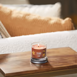 Yankee Candle Autumn Leaves Scented  Signature 4.3oz Small Tumbler Single Wick Candle  Over 20 Hours of Burn Time