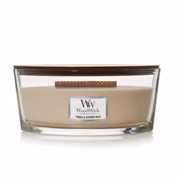 WoodWick Ellipse Candle Tonka & Almond Milk 16 oz.