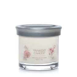 Yankee Candle Sakura Blossom Festival Scented Signature 4.3oz Small Tumbler Single Wick Candle Over 20 Hours of Burn Time