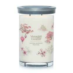 Yankee Candle Sakura Blossom Festival Scented  Signature 20oz Large Tumbler 2-Wick Candle  Over 60 Hours of Burn Time