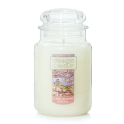 Yankee Candle Sakura Blossom Festival Large Jar Candle  White  Rose