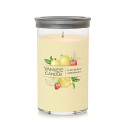 Yankee Candle Iced Berry Lemonade Signature Medium Pillar Candle  14.25oz