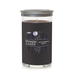 Yankee Candle MidSummer's Night Signature Medium Pillar Candle  14.25oz Black