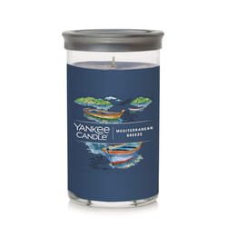 Yankee Candle Mediterranean Breeze Signature Medium Pillar Candle  14.25oz