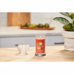 Yankee Candle Kitchen Spice Signature Medium Pillar Candle  14.25oz