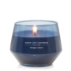 Yankee Candle Studio Medium Candle  Warm Luxe Cashmere  10 oz LongLasting  EssentialOil Scented Soy Wax Blend Candle  4065