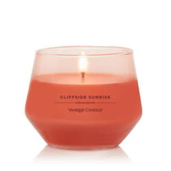 Yankee Candle Studio Medium Candle  Cliffside Sunrise  10 oz: Long-Lasting  Essential-Oil Scented Soy Wax Blend Candle | 40-65 Hours of Burning Time