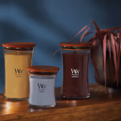 WoodWick Gilded Sands Large Hourglass Candle