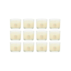 Yankee Candle Signature Votive Mini Candle Jar  Christmas Cookie Scent  Natural Soy Wax Blend Candle with Natural Fiber Wick  1.3 OZ Glass Jar (Pack o
