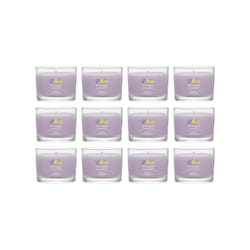 Yankee Candle Signature Votive Mini Candle Jar  Lemon Lavender Scent  Natural Soy Wax Blend Candle with Natural Fiber Wick  1.3 OZ Glass Jar (Pack of