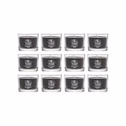 Yankee Candle Signature Votive Mini Candle Jar Midsummer's Night Scent Natural Soy Wax Blend Candle with Natural Fiber Wick ...