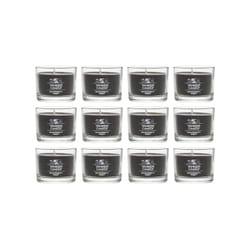Yankee Candle Signature Votive Mini Candle Jar  Midsummer's Night Scent  Natural Soy Wax Blend Candle with Natural Fiber Wick  1.3 OZ Glass Jar (Pack
