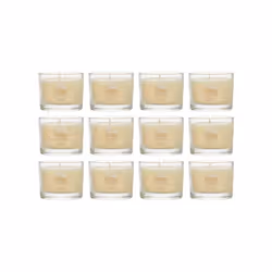 Yankee Candle Signature Votive Mini Candle Jar  Vanilla Cupcake Scent  Natural Soy Wax Blend Candle with Natural Fiber Wick   ...