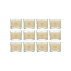 Yankee Candle Signature Votive Mini Candle Jar  Vanilla Cupcake Scent  Natural Soy Wax Blend Candle with Natural Fiber Wick  1.3 OZ Glass Jar (Pack of