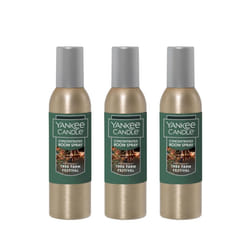 Yankee Candle Concentrated Air Freshener Room Spray  Odor Eliminator for Home  Bathroom  Tree Farm Festival  1.5 Oz (Pack of 3)