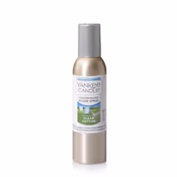 Yankee Candle Concentrated Air Freshener Room Spray  Odor Eliminator for Home  Bathroom  Clean Cotton  1.5 Oz (Pack of 6)