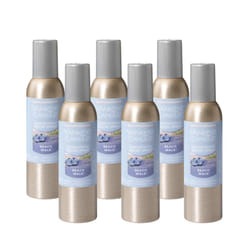 Yankee Candle Concentrated Air Freshener Room Spray  Odor Eliminator for Home  Bathroom  Beach Walk  1.5 Oz (Pack of 6)